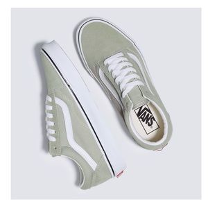 Vans Desert Sage/True White Old Skool Shoe